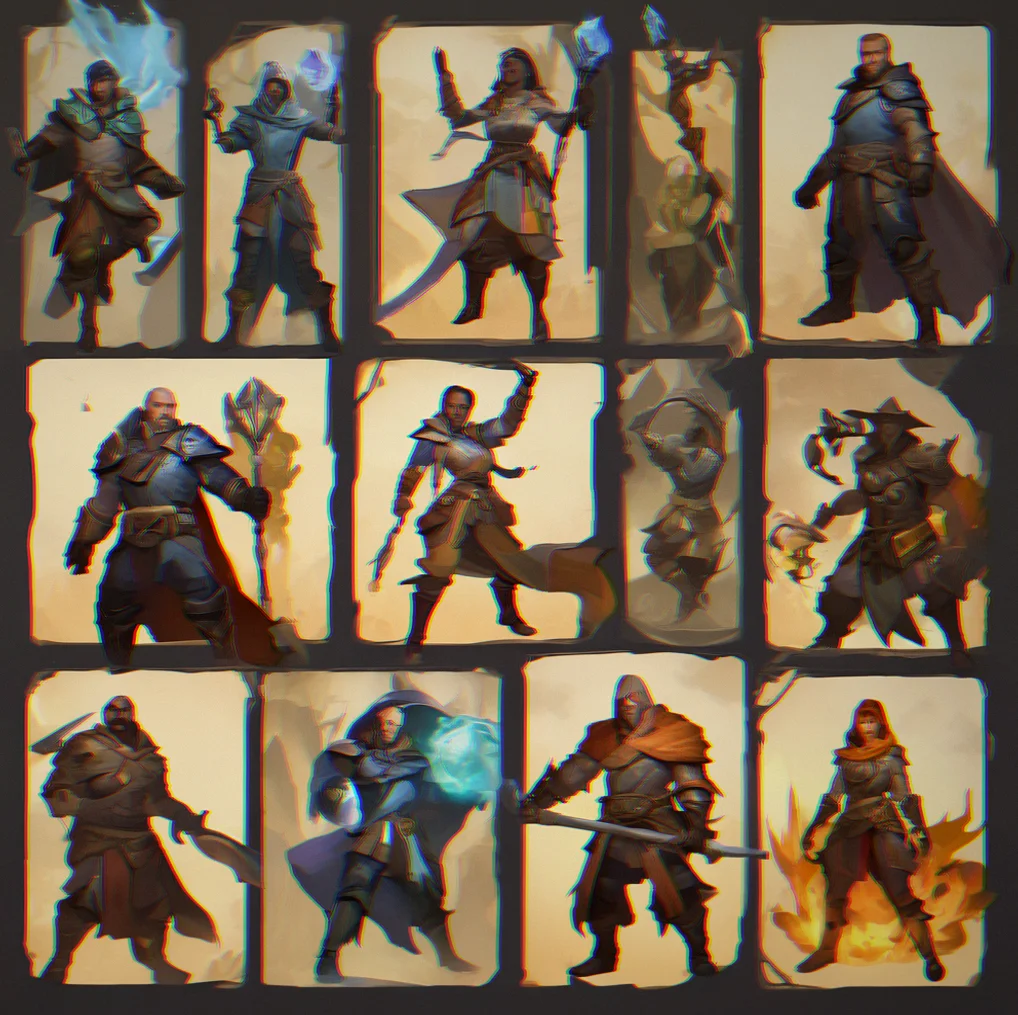 Rogue character mid-dodge-roll beneath a champion enemy's overhead slam, leaving scorched earth